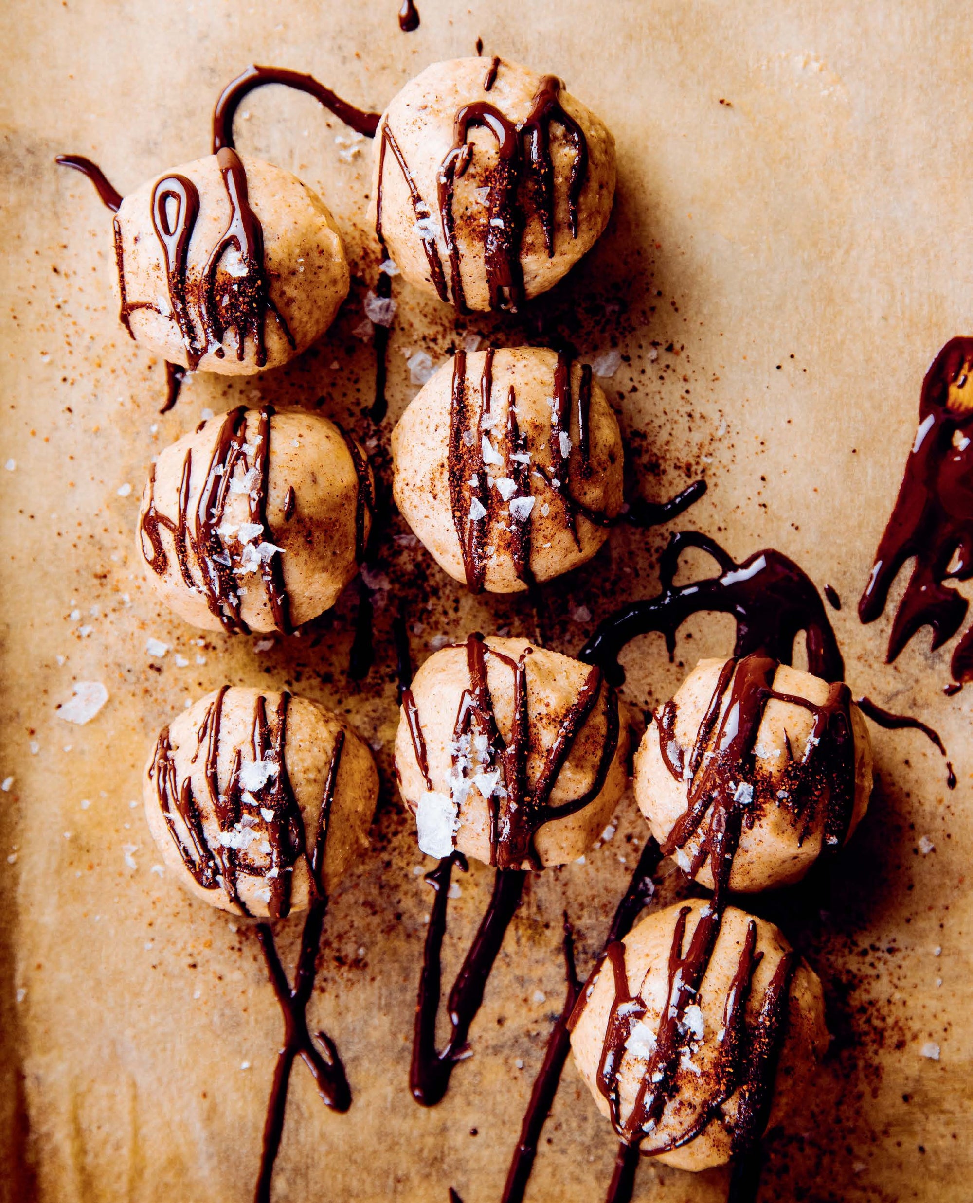 Dark Chocolate Collagen Fat Balls by Torie Borrelli