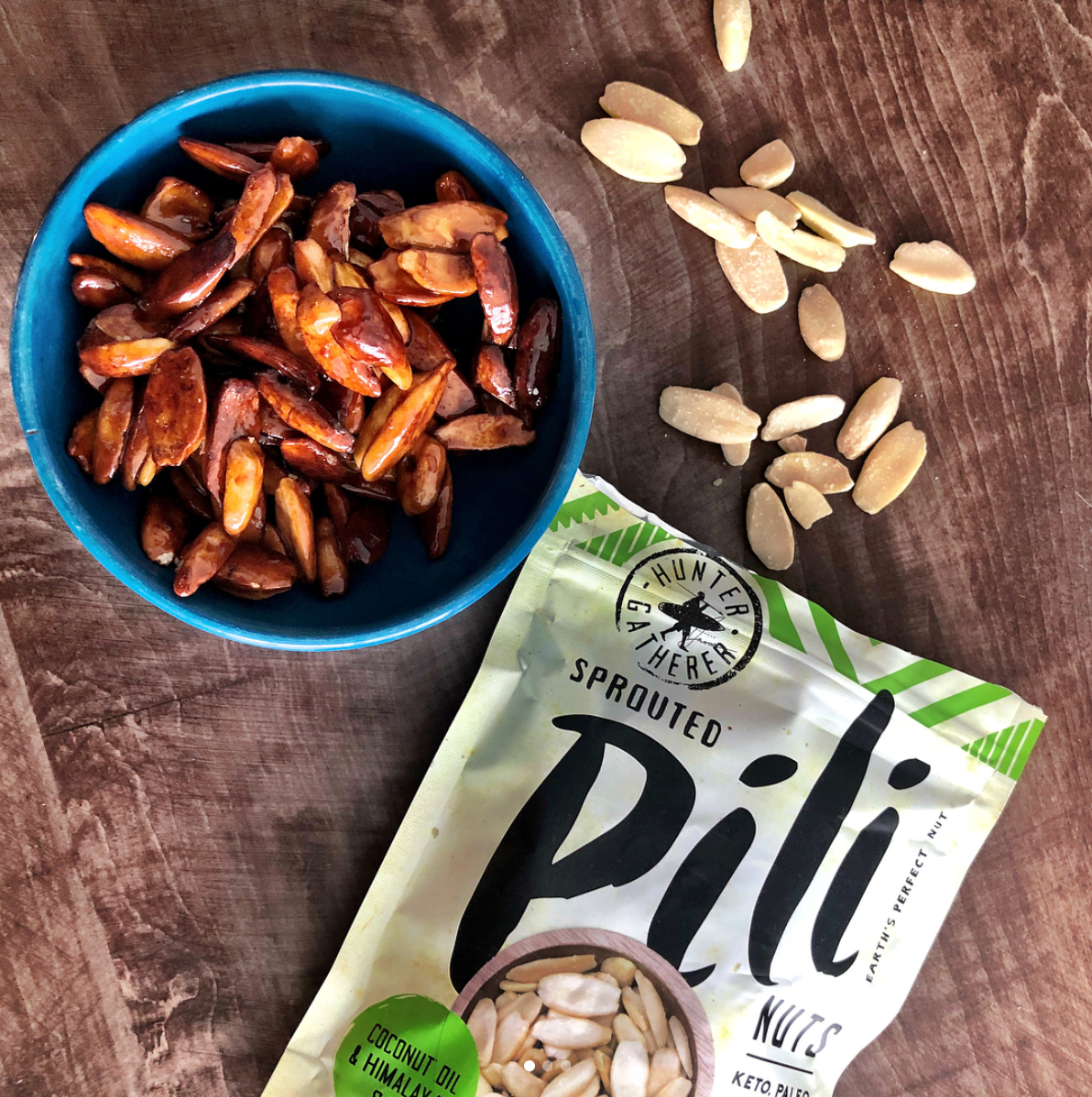 Salted Caramel Pili Nuts (Sugar Free)