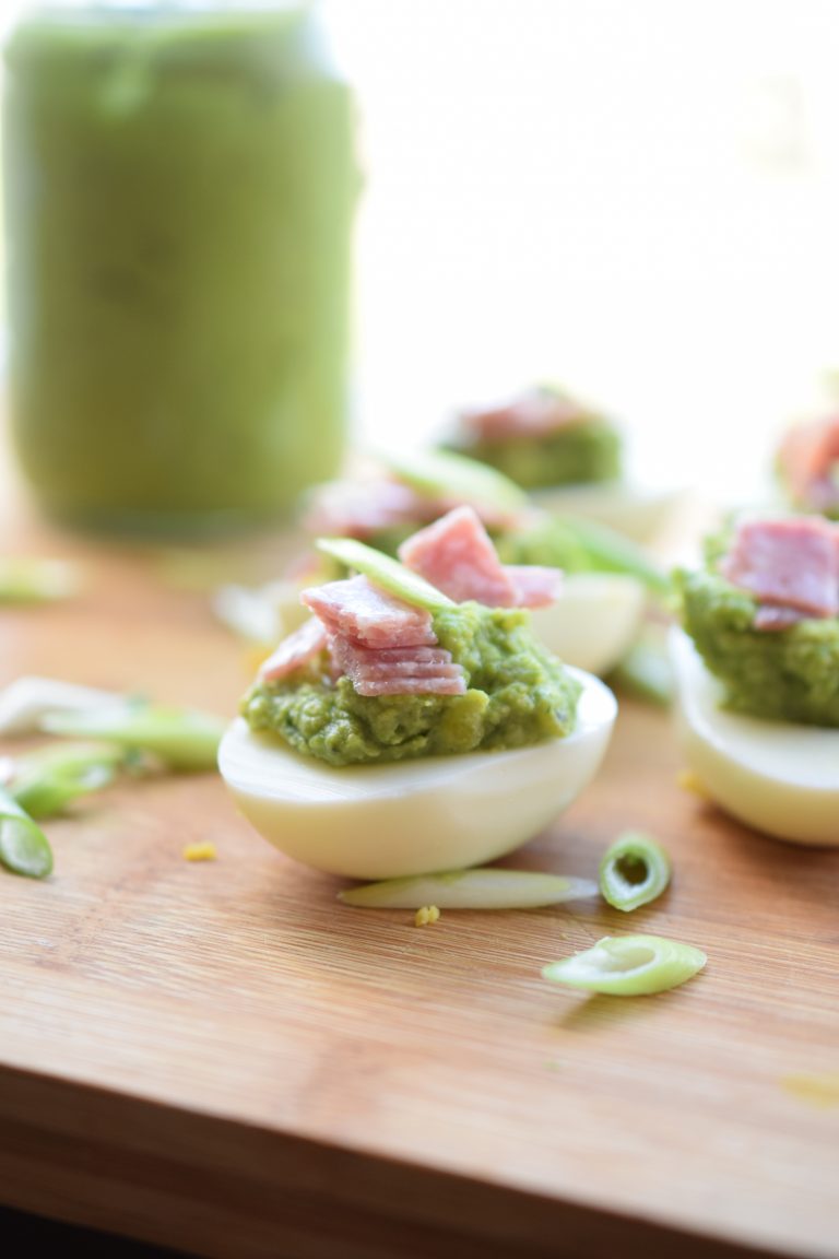 Mediterranean Deviled Eggs