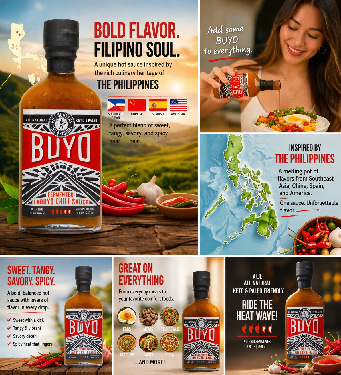 Pili Hunters™ Buyo Fermented Hot Sauce