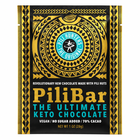 Pili Hunters™ Keto PiliBar - Ultimate Keto Dark Chocolate Ultra low Carb