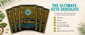 Pili Hunters™ Keto PiliBar - Ultimate Keto Dark Chocolate Ultra low Carb