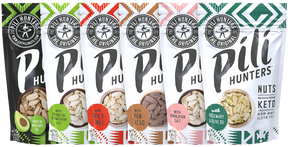 6-pack Pili Hunters™ Nut Variety FREE SHIPPING!