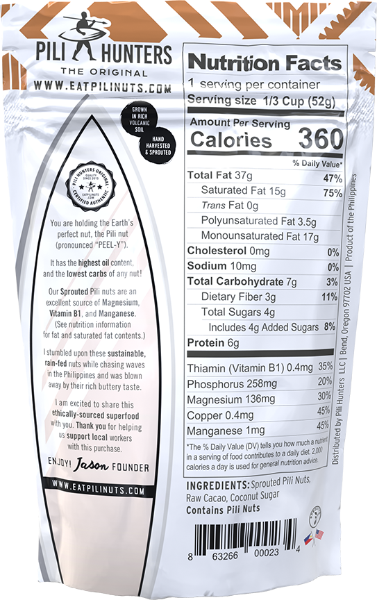 5-Pack Pili Hunters™ Nut Variety FREE SHIPPING!