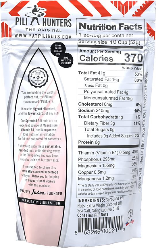 5-Pack Pili Hunters™ Nut Variety FREE SHIPPING!