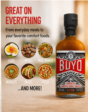 Pili Hunters™ Buyo Fermented Hot Sauce