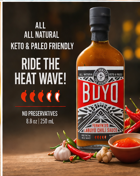 Pili Hunters™ Buyo Fermented Hot Sauce