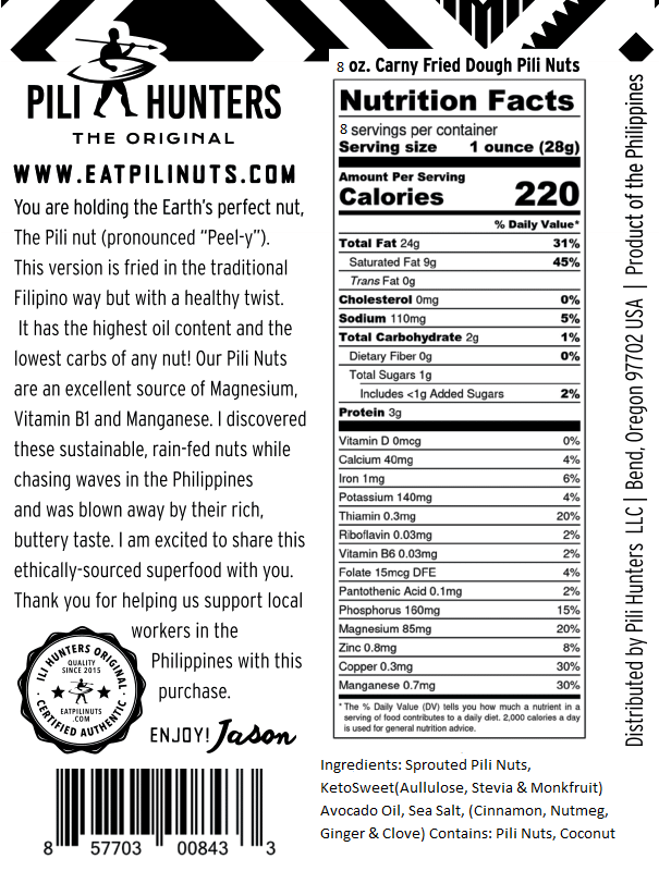 Pili Hunters™ Carny Fried Dough - KETO
