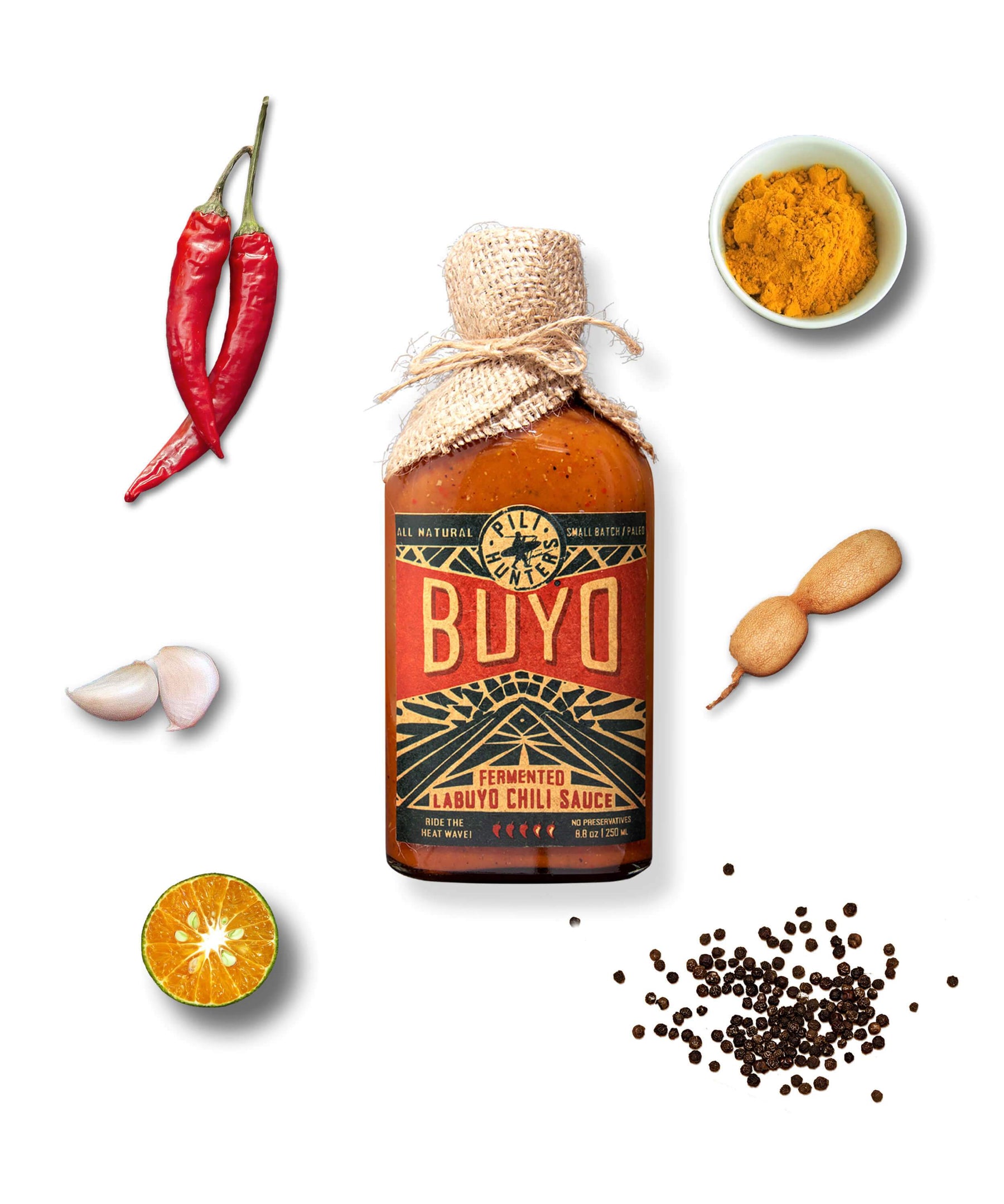 Pili Hunters™ Buyo Fermented Hot Sauce