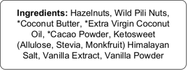 Pili Hunters™ Pili-Hazelnut Blend Butter